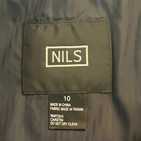 NILS Black Ski Snowboarding Jacket - Picture 13 of 16